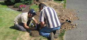 our Cedar Hill Sprinkler Repair team does underground leak repair